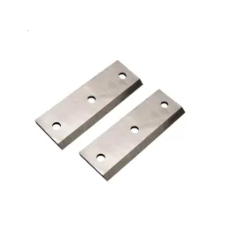 Jeu de 2 fers pour broyeur de végétaux thermique à disque 212cc 70mm ST PIERRE DU CHAMP Réf 500350