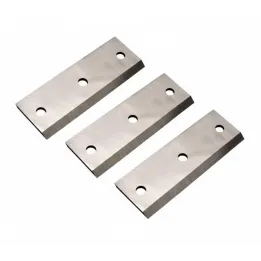 Jeu de 2 fers pour broyeur de végétaux thermique à disque 212cc 70mm ST PIERRE DU CHAMP Réf 500350