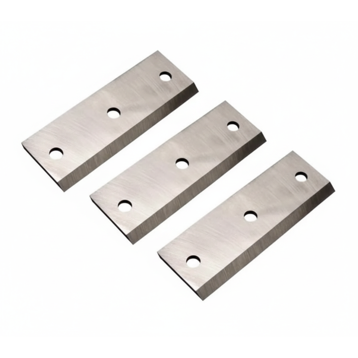 Jeu de 2 fers pour broyeur de végétaux thermique à disque 212cc 70mm ST PIERRE DU CHAMP Réf 500350