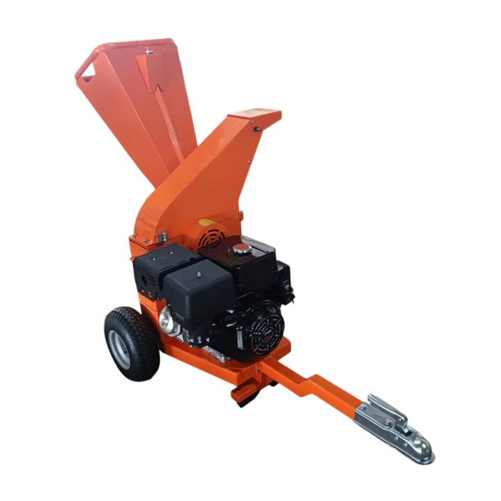 Timon de remorquage pour broyeur de végétaux thermique à disque 420cc 100mm ST PIERRE DU CHAMP Réf 500351