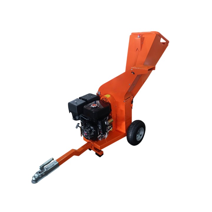 Timon de remorquage pour broyeur de végétaux thermique à disque 420cc 100mm ST PIERRE DU CHAMP Réf 500351