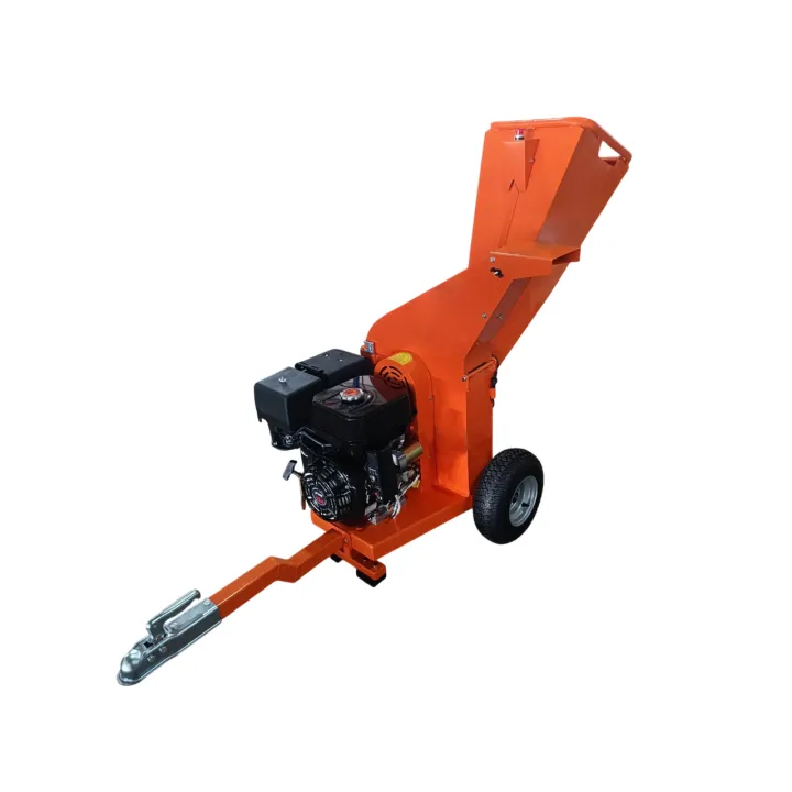Timon de remorquage pour broyeur de végétaux thermique à disque 420cc 100mm ST PIERRE DU CHAMP Réf 500351