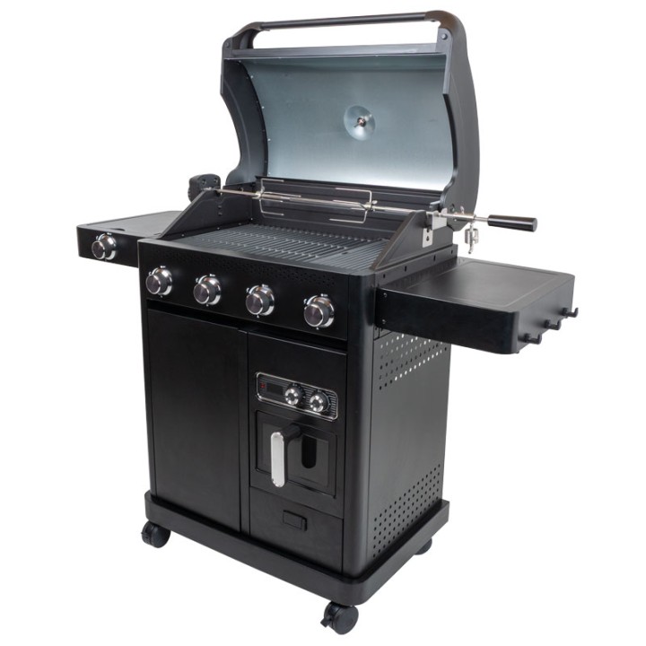 Kit rôtissoire électrique pour Barbecue à gaz ROSTER Réf 660130