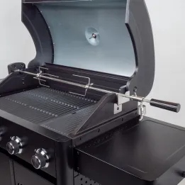 Kit rôtissoire électrique pour Barbecue à gaz ROSTER Réf 660130