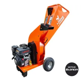 Broyeur de végétaux et de branches thermique essence à disque 212cc 70mm ST PIERRE DU CHAMP