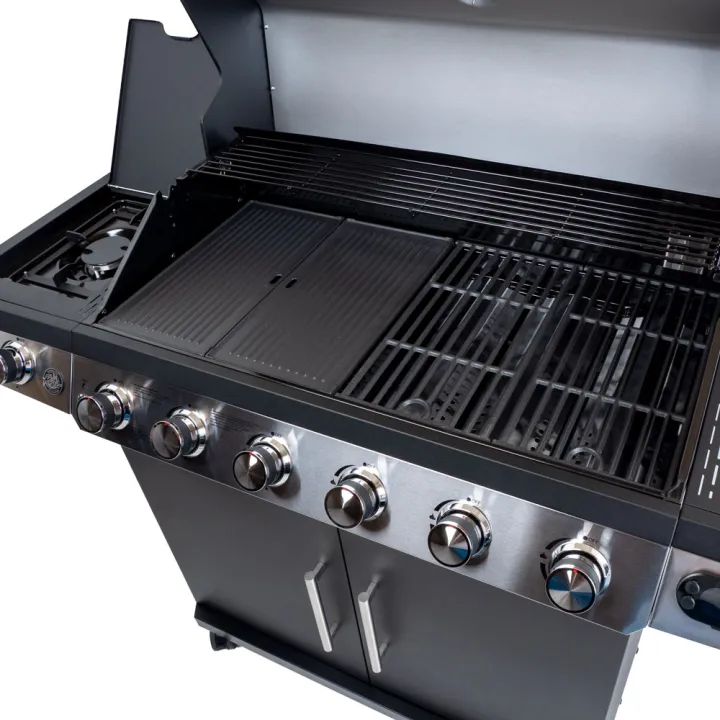 Plancha pour barbecue à gaz ROSTER Réf 660140 (22x44cm)