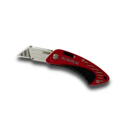 Couteau Cutter Pliable et Rétractable + 6 Lames
