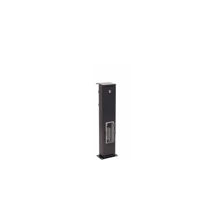 Potelet camping 80cm fenêtre arrière 2 prises CEE 10A avec protection OHMTEC
