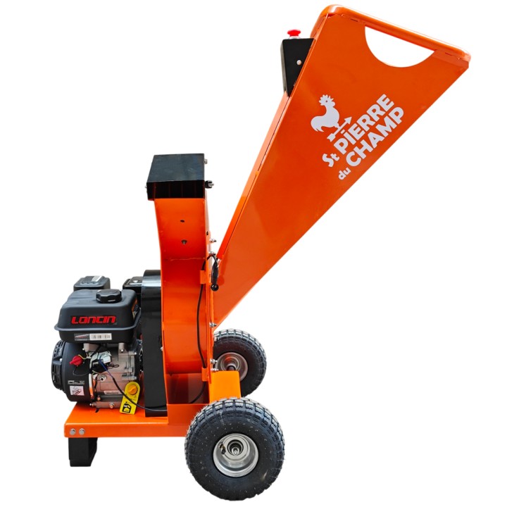 Broyeur de végétaux et de branches thermique essence à disque 212cc 70mm ST PIERRE DU CHAMP