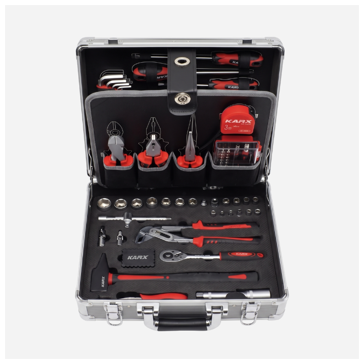 Mallette à outils alu 126 pièces