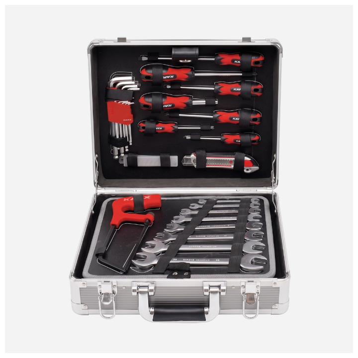 Mallette à outils alu 126 pièces