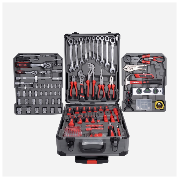 Boite à Outils Alu 186 pieces KARX