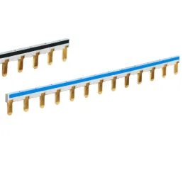 Peigne d'alimentation réversible 13 modules 63A ohase ou neutre DOMOLEC