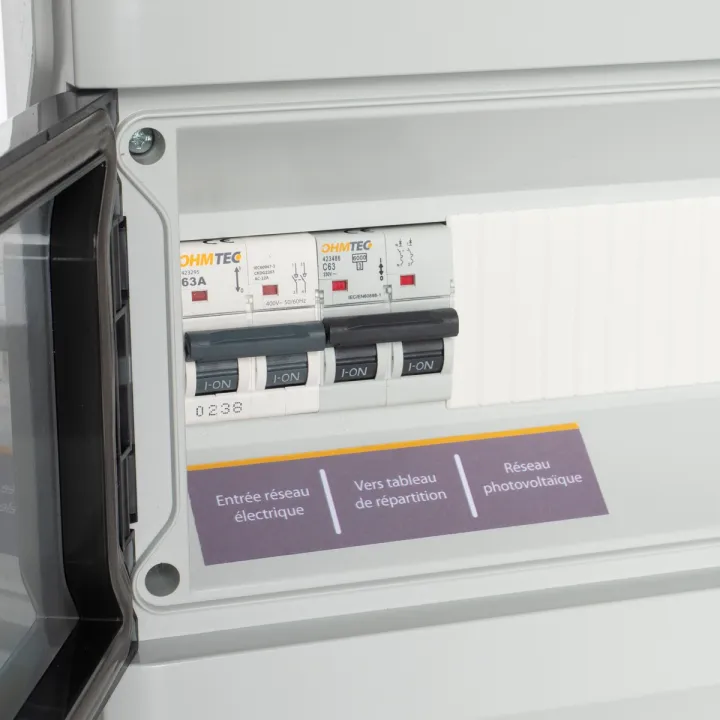 Coffret additionnel 13 modules AC 63A OHMTEC