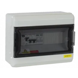 Coffret photovoltaïque AC 9kW avec interrupteur différentiel type B OHMTEC