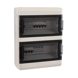 Coffret photovoltaïque AC 9kW triphasé avec interrupteur différentiel type B - OHMTEC
