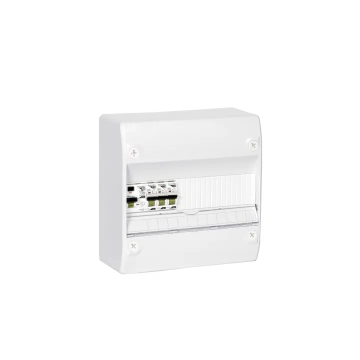Tableau électrique équipé logement T1 neuf 1 différentiel 40A + 3 disjoncteurs DOMOLEC