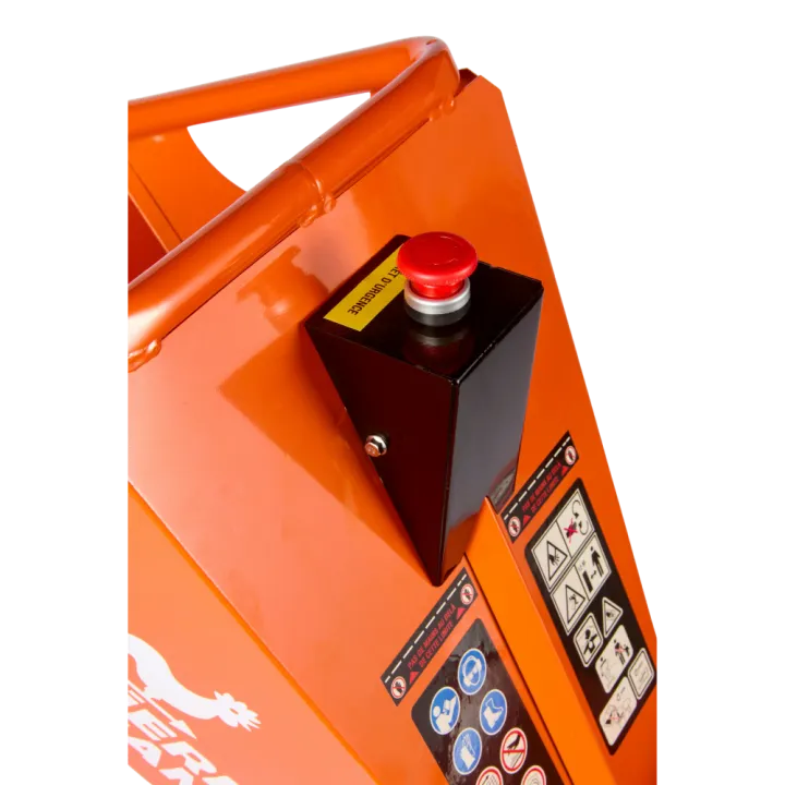 Broyeur de végétaux et de branches thermique essence à disque 212cc 70mm ST PIERRE DU CHAMP
