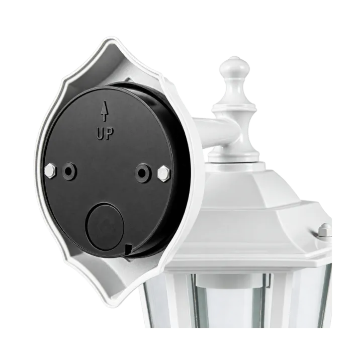 Applique extérieure descendante 60W E27 fonte blanche LOAN