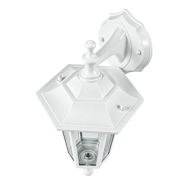 Applique extérieure descendante 60W E27 fonte blanche LOAN