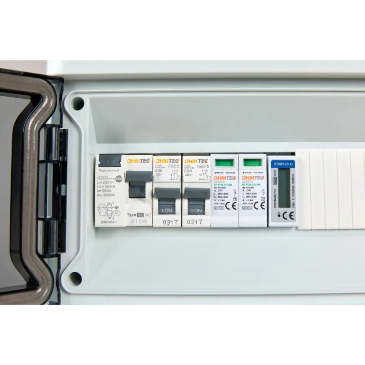 Coffret photovoltaique AC 4,5KW + compteur d'énergie