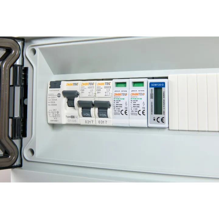 Coffret photovoltaique AC 4,5KW + compteur d'énergie