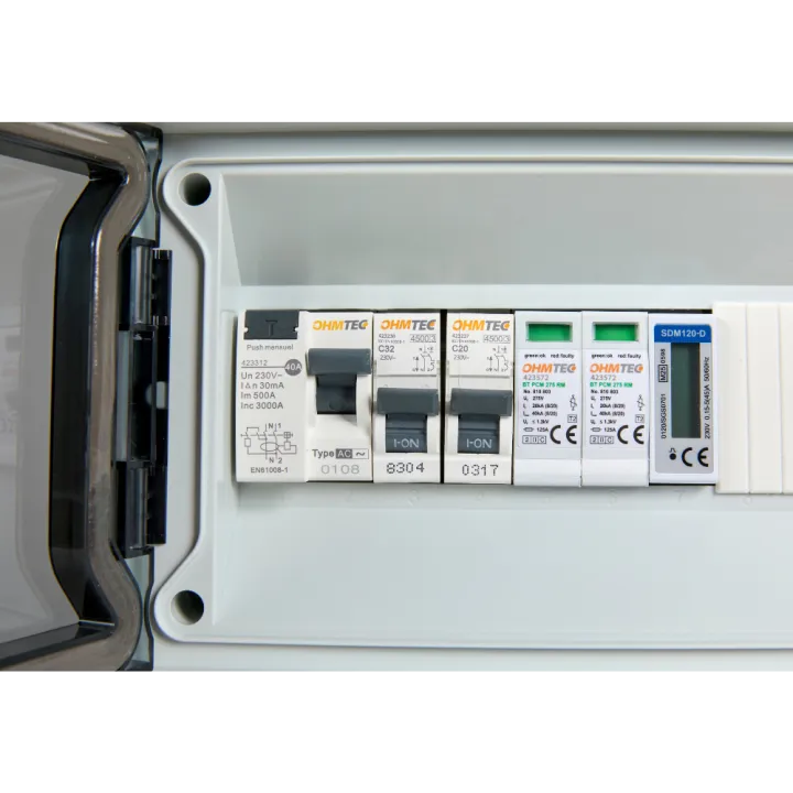 Coffret photovoltaique AC 6KW + compteur d'énergie