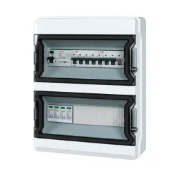 Coffret photovoltaïque AC 12kW triphasé avec interrupteur différentiel type B - OHMTEC