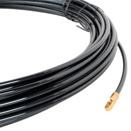 Aiguille tire fil de 20m orange Ø4mm à embout interchangeable DOMOLEC